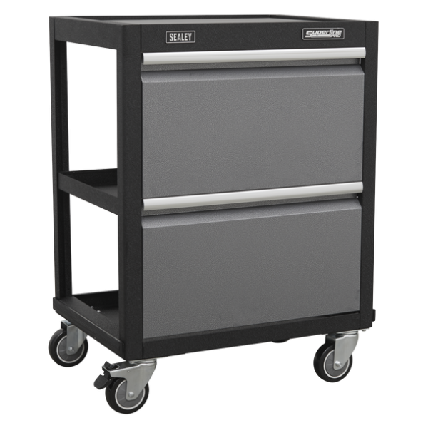 Sealey  APMSSTACK15W Superline PRO® Storage System with Pressed Wood Worktop 4.92m