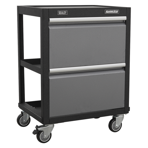 Sealey APMSSTACK16W Superline PRO® Storage System with Pressed Wood Worktop 4.92m Sealey APMSSTACK16W Superline PRO® Storage System with Pressed Wood Worktop 4.92m