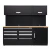 Sealey APMSCOMBO4W Premier Storage System with Hardwood Worktop 2.33m