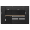 Sealey APMSCOMBO7W Premier Storage System with Hardwood Worktop 3.55m