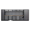 Sealey APMSSTACK01W Superline PRO® Storage System with Wood Worktop 4.92m
