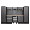 Sealey APMSSTACK03W Superline PRO® Storage System with Wood Worktop 3.24m