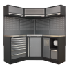 Sealey APMSSTACK08SS Superline PRO® Corner Storage System with Stainless Worktop 1.55m Sealey APMSSTACK08SS Superline PRO® Corner Storage System with Stainless Worktop 1.55m