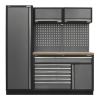 Sealey APMSSTACK09W Superline PRO® Storage System with Pressed Wood Worktop 1.96m