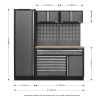 Sealey APMSSTACK10W Superline PRO® Storage System with Pressed Wood Worktop 1.96m