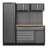 Sealey APMSSTACK10W Superline PRO® Storage System with Pressed Wood Worktop 1.96m
