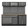 Sealey APMSSTACK11W Superline PRO® Storage System with Pressed Wood Worktop 2.04m