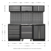 Sealey APMSSTACK12SS Superline PRO® Storage System with Stainless Steel Worktop 2.04m