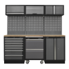 Sealey APMSSTACK12W Superline PRO® Storage System with Pressed Wood Worktop 2.04m