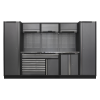 Sealey APMSSTACK13SS Superline PRO® Storage System with Stainless Steel Worktop 3.24m