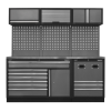 Sealey APMSSTACK14SS Superline PRO® Modular Storage System Combo with Stainless Steel Worktop Sealey APMSSTACK14SS Superline PRO® Modular Storage System Combo with Stainless Steel Worktop