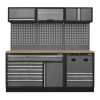 Sealey APMSSTACK14W Superline PRO® Modular Storage System Combo with Pressed Wood Worktop Sealey APMSSTACK14W Superline PRO® Modular Storage System Combo with Pressed Wood Worktop