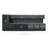 Sealey APMSSTEEL Premier Storage System with Stainless Worktop 5.58m