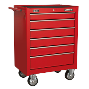 Sealey AP226 American PRO® Rollcab 6 Drawer – Red Sealey AP226 American PRO® Rollcab 6 Drawer – Red