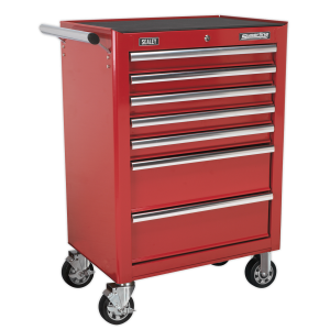 Sealey AP26479T Superline PRO® Rollcab 7 Drawer – Red