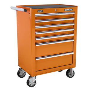 Sealey AP26479TO Superline PRO® Rollcab 7 Drawer – Orange