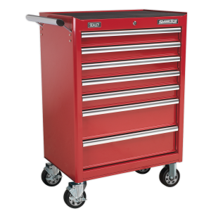Sealey AP33479 Superline PRO® Rollcab 7 Drawer – Red