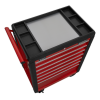 Sealey AP3407 Superline PRO® Rollcab 7 Drawer – Red Sealey AP3407 Superline PRO® Rollcab 7 Drawer – Red