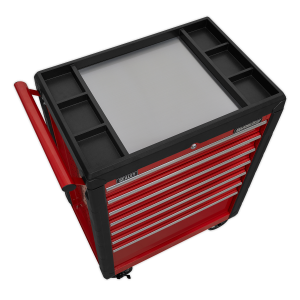 Sealey AP3407 Superline PRO® Rollcab 7 Drawer – Red Sealey AP3407 Superline PRO® Rollcab 7 Drawer – Red