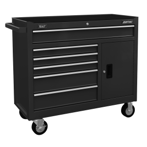 Sealey AP4106B American PRO® Rollcab 6 Drawer – Black