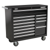 Sealey AP41120B Superline PRO® Heavy-Duty Rollcab 12 Drawer – Black