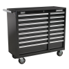 Sealey AP41169B Superline PRO® Heavy-Duty Rollcab 16 Drawer – Black Sealey AP41169B Superline PRO® Heavy-Duty Rollcab 16 Drawer – Black