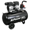 Sealey SAC5000S 50L Low Noise Oil Free Direct Drive Air Compressor 1hp