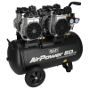 Sealey SAC5001S 50L Low Noise Oil Free Direct Drive Air Compressor 2 x 2hp