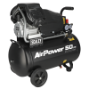Sealey SAC5030VA 50L V-Twin Direct Drive Air Compressor 3hp