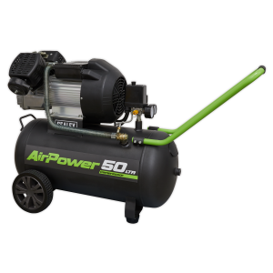 Sealey SAC5030VE 50L V-Twin Direct Drive Air Compressor 3hp Sealey SAC5030VE 50L V-Twin Direct Drive Air Compressor 3hp