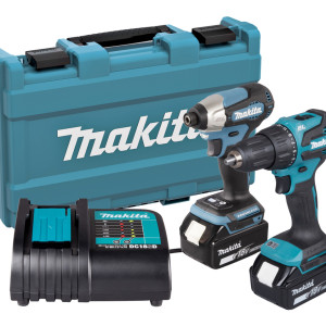 Makita DLX2539ST “BL” Combi & Impact Driver Kit
