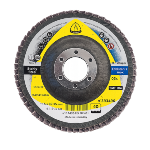 Klingspor 115MM SMT104 Inox Flap Disc