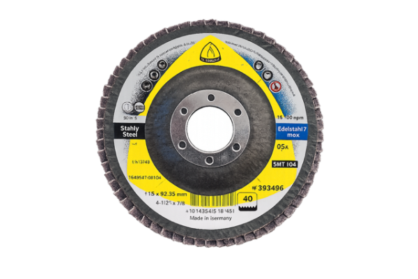 Klingspor 125MM SMT104 Inox Flap Disc Klingspor 125MM SMT104 Inox Flap Disc