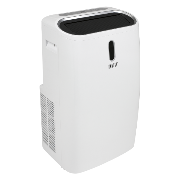 Sealey SAC12000 Portable Air Conditioner/Dehumidifier/Air Cooler/Heater with Window Sealing Kit 12,000Btu/hr Sealey SAC12000 Portable Air Conditioner/Dehumidifier/Air Cooler/Heater with Window Sealing Kit 12,000Btu/hr
