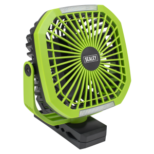 Sealey SCF8WL 8″ Portable Clip Fan with Worklight 4-Speed