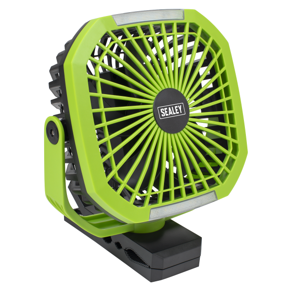 Sealey SCF8WL 8″ Portable Clip Fan with Worklight 4-Speed Sealey SCF8WL 8″ Portable Clip Fan with Worklight 4-Speed
